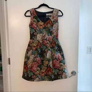 Vintage-Style Tapestry Dress | Pink Martini